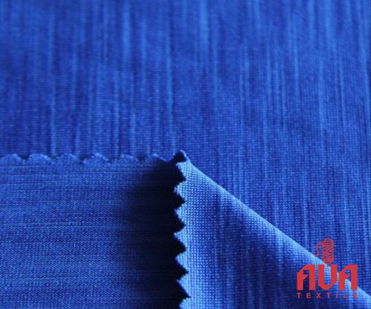 What Are the Types of Tricot Blue Fabric in Terms of Size?