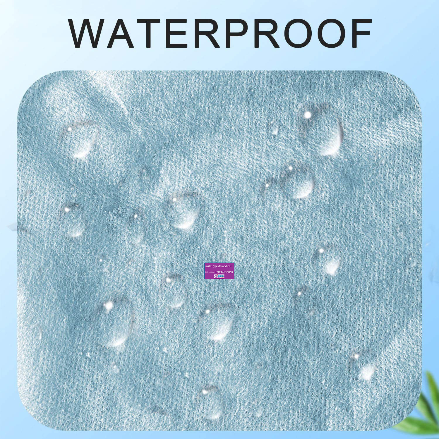 Disposable Waterproof Bed Sheets (180x80cm)